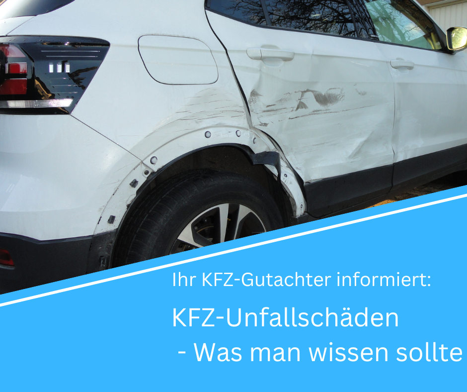 KFZ-Unfallschaden: Was man wissen sollte