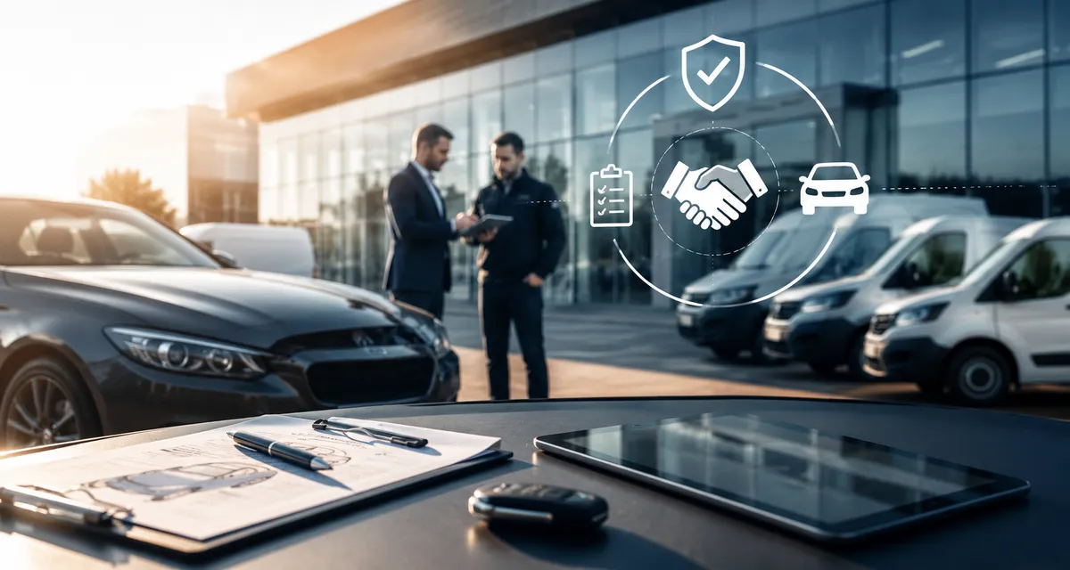 Schadensmanagement für Autohäuser und Fuhrparks