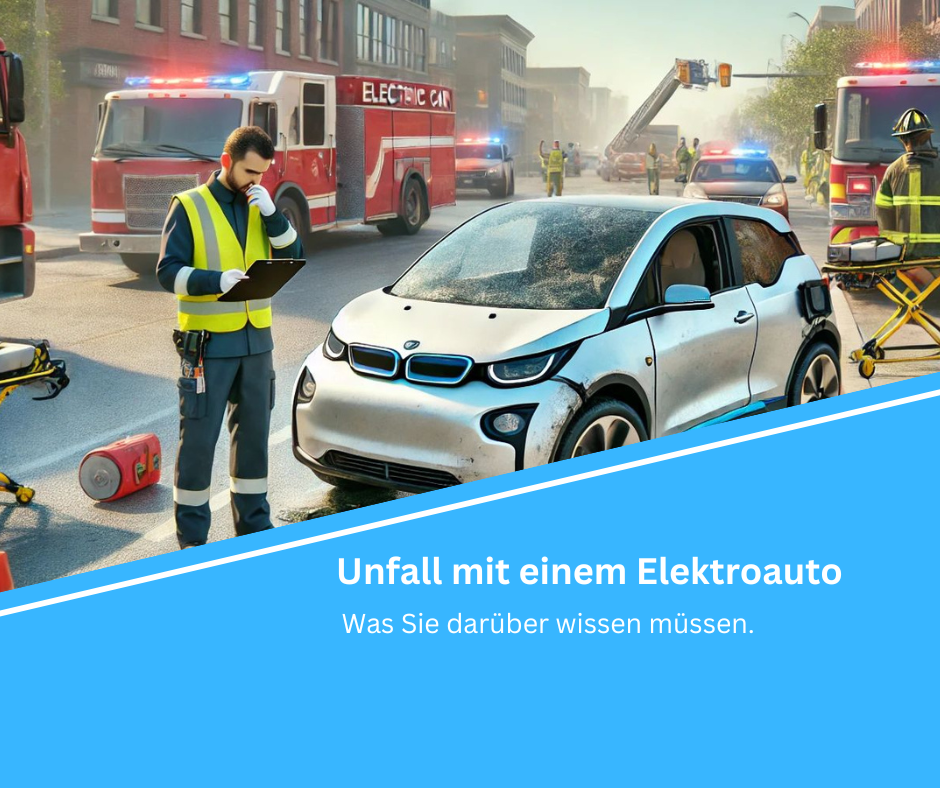 Unfall mit Elektroauto